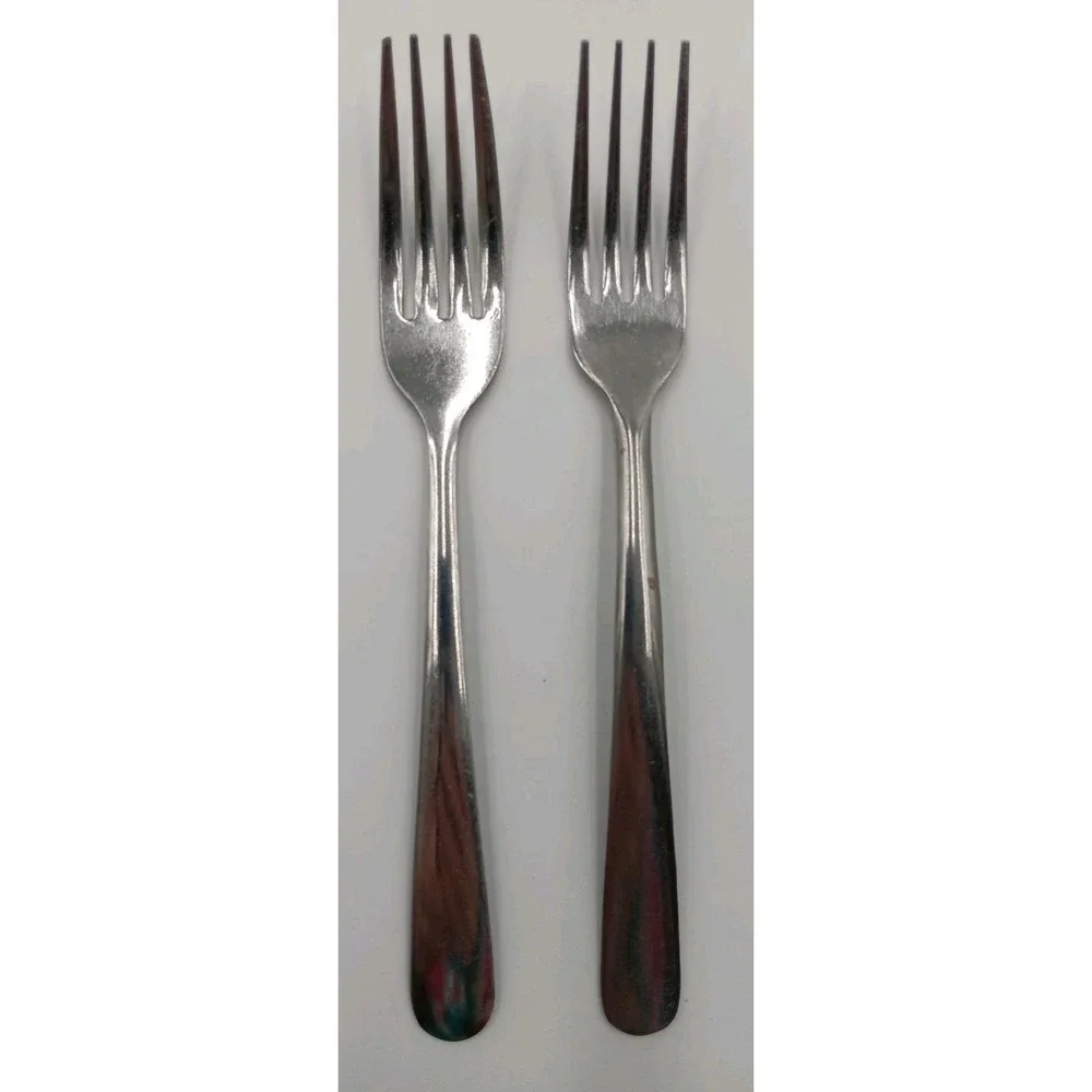 16pc  DELCO 40 &‎ Brandware Stainless Flatware Dinner Forks Restaurant Style